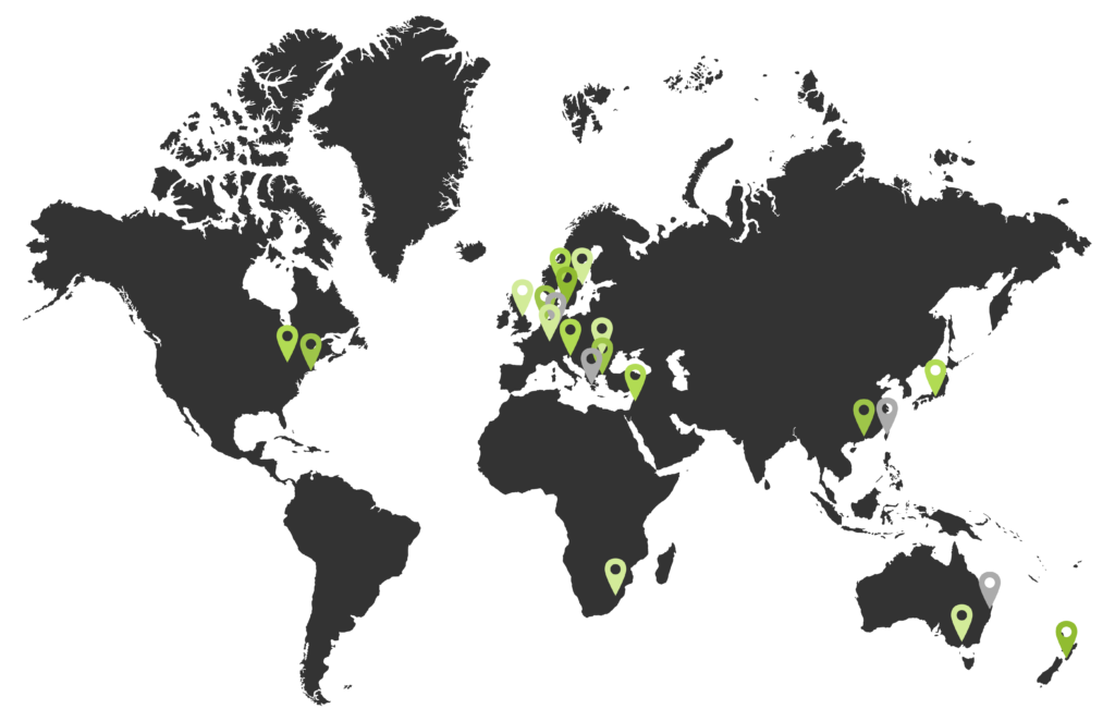Locations-World-map