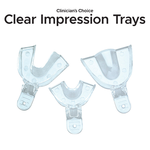 Clear Impression Trays for Veneer Temporaries