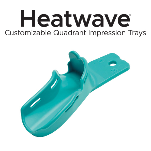 Heatwave Customizable Quadrant Impression Trays