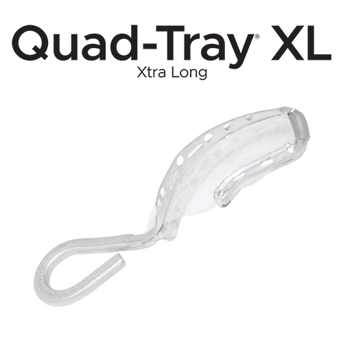 Quad-Tray XL Extra Long Impression Tray