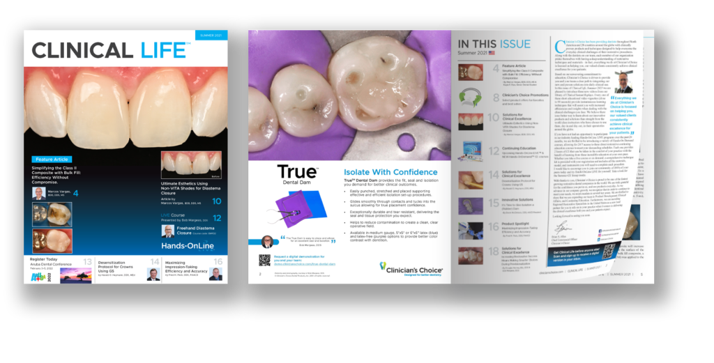 Clinical Life Dental Magazine Mock-up