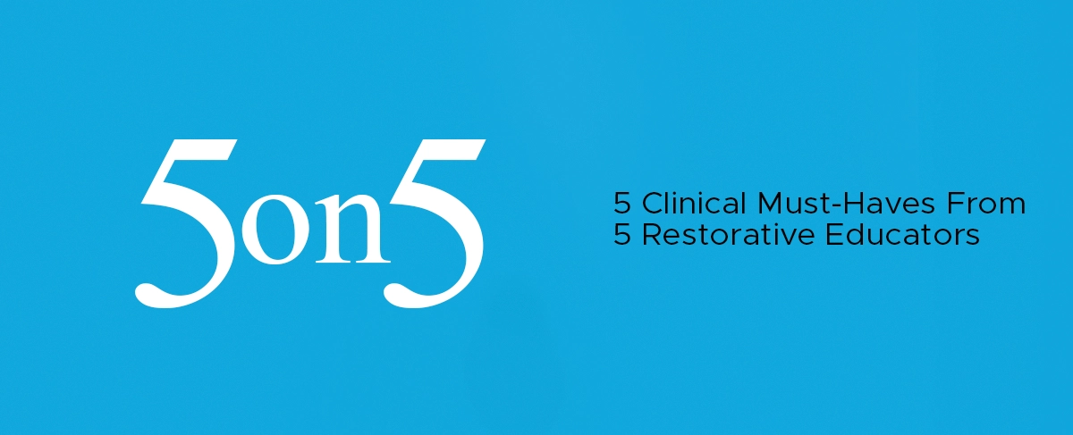 5 on 5 clinical must-haves from cliniciansarticle banner