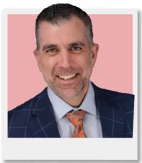 Dr. Duplantis, headshot, polaroid, 