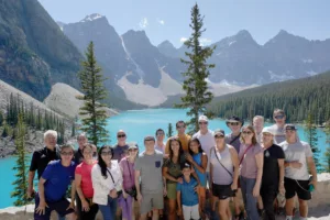 Destination course, banff group photo