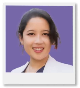 Dr. Stephanie Tran headhot polaroid