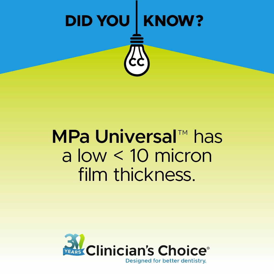 social thumbnail Mpa Universal adhesive film thickness Did You Know