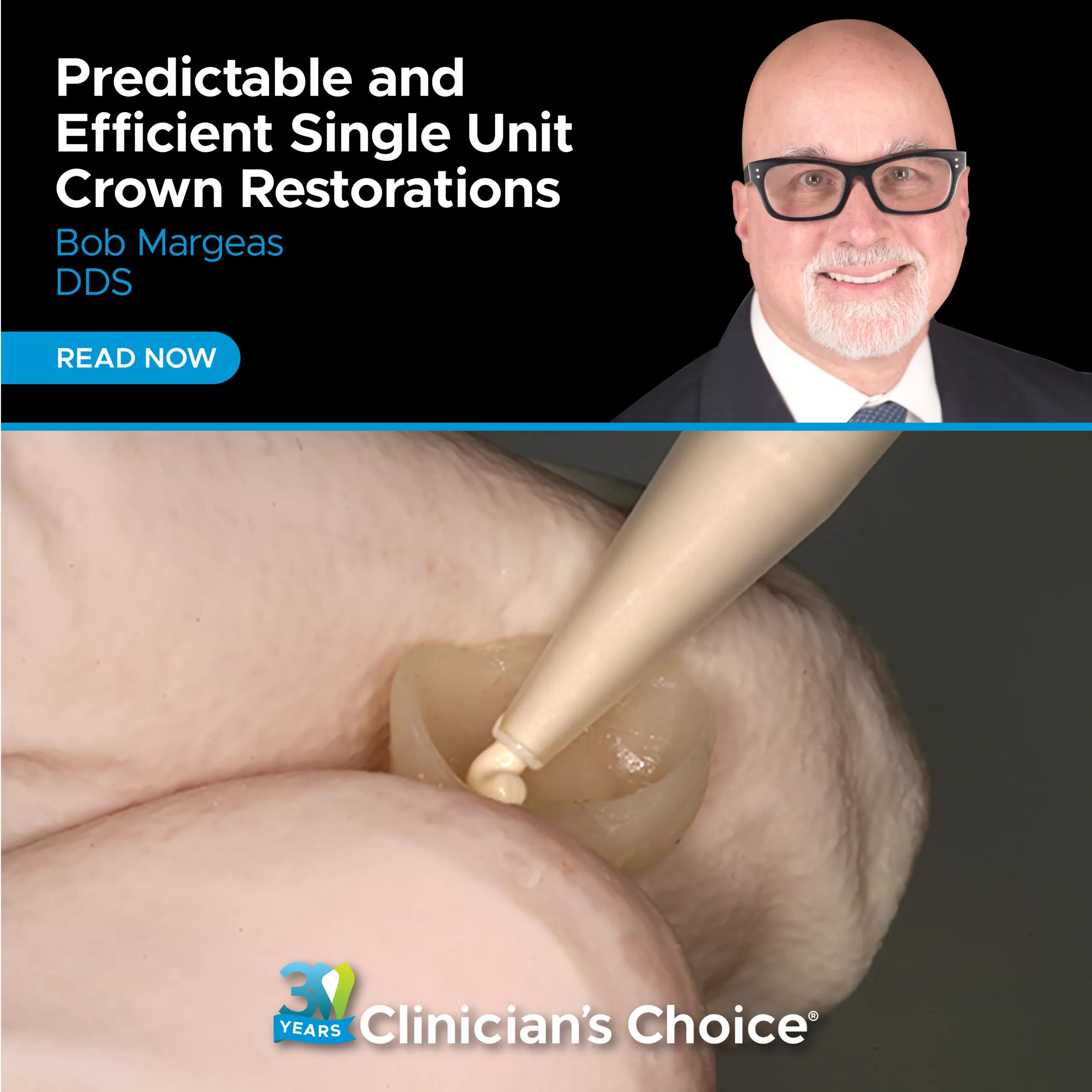 social thumbnail Dr. Bob Margeas article single crown