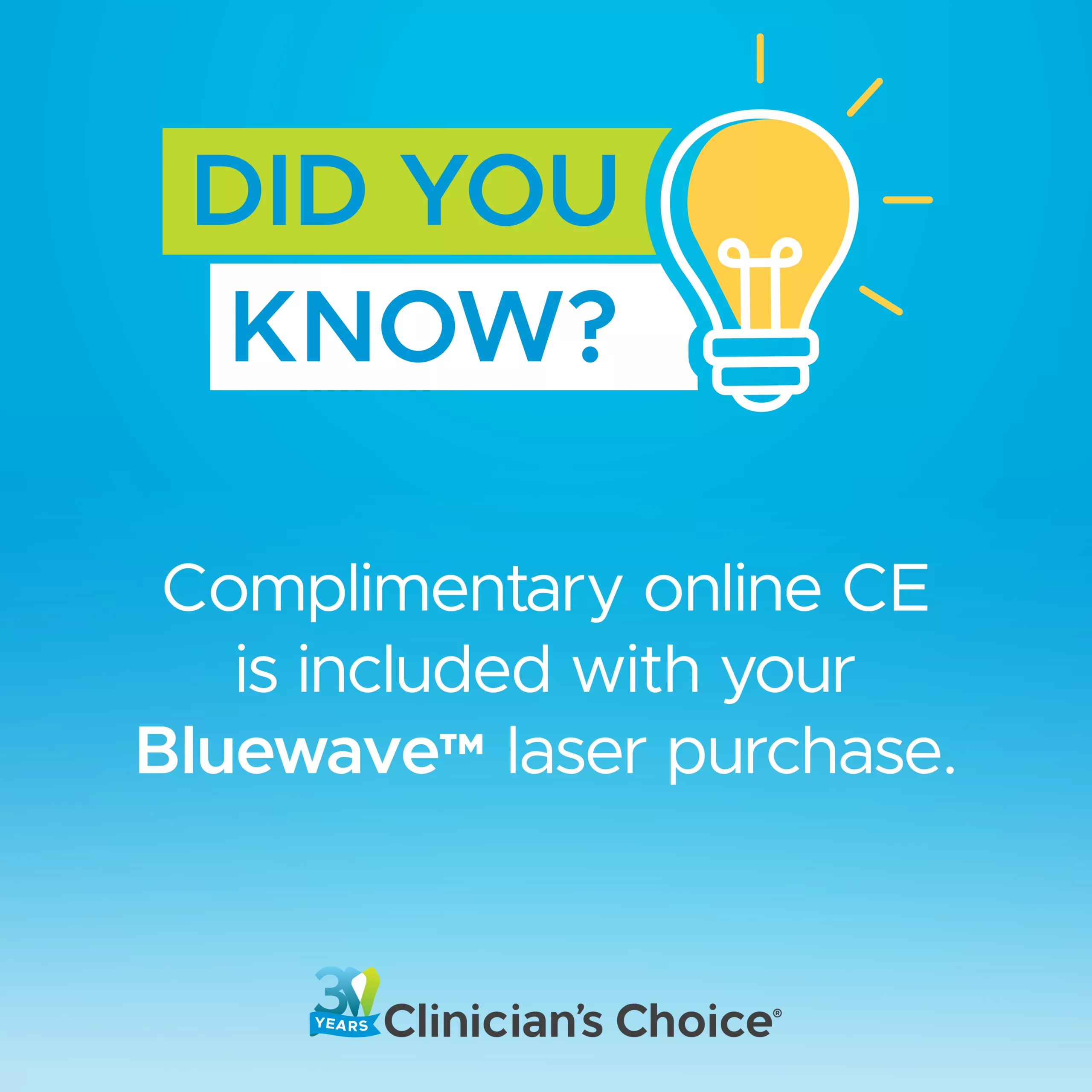 social thumbnail Bluewave laser courses