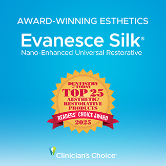 social thumbnail - Evanesce Sil Dentistry Today award